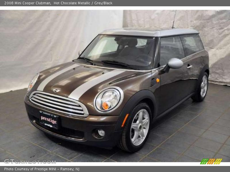 Hot Chocolate Metallic / Grey/Black 2008 Mini Cooper Clubman