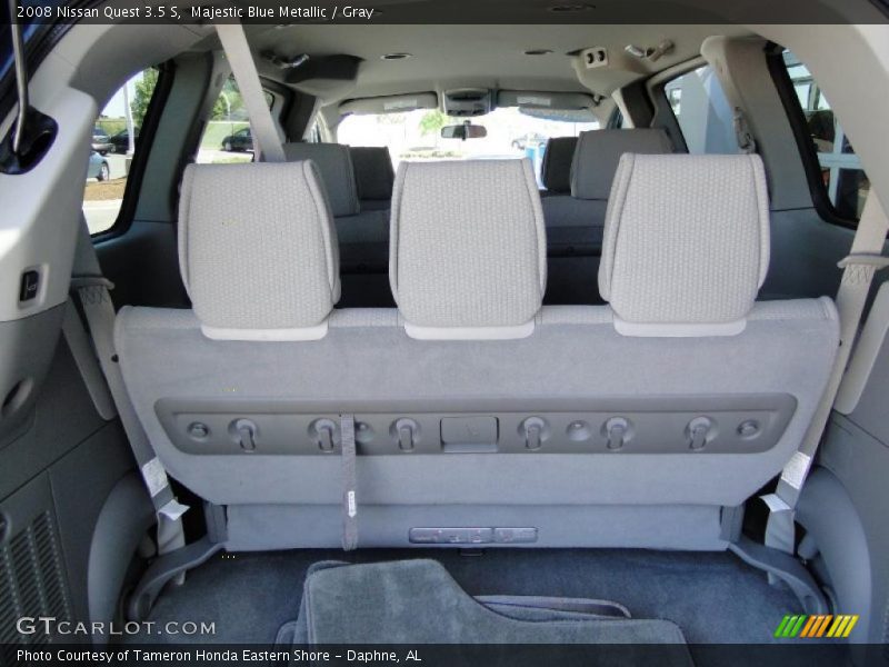 Majestic Blue Metallic / Gray 2008 Nissan Quest 3.5 S