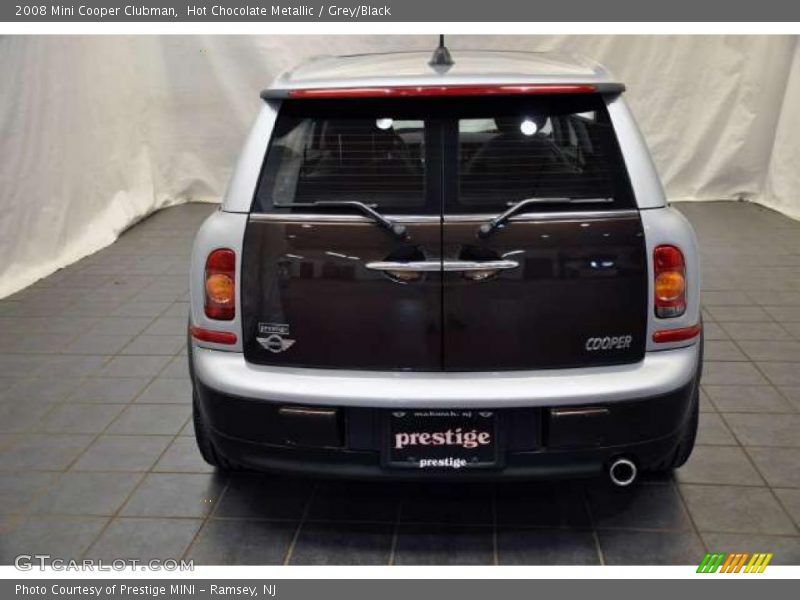 Hot Chocolate Metallic / Grey/Black 2008 Mini Cooper Clubman