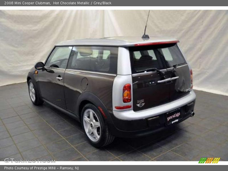 Hot Chocolate Metallic / Grey/Black 2008 Mini Cooper Clubman