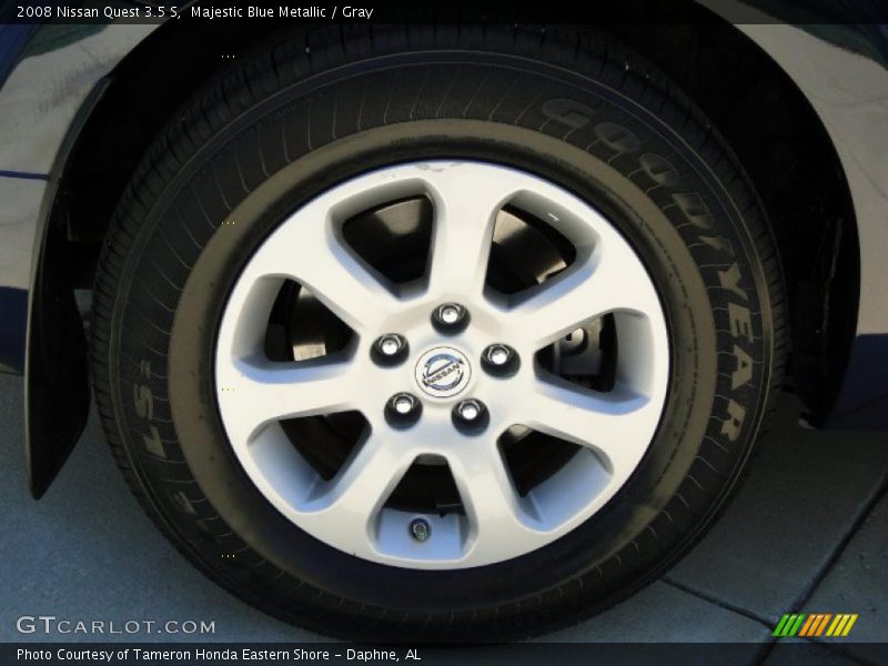 Majestic Blue Metallic / Gray 2008 Nissan Quest 3.5 S