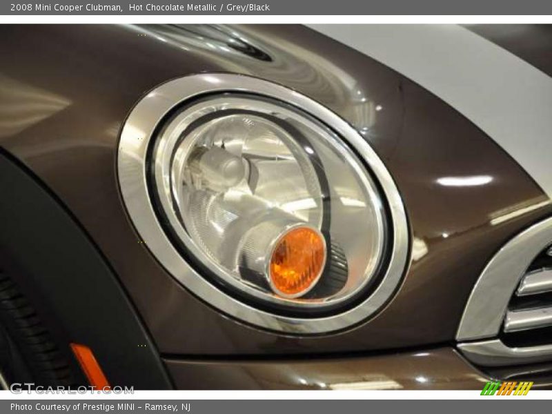 Hot Chocolate Metallic / Grey/Black 2008 Mini Cooper Clubman