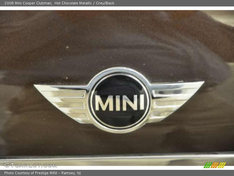 Hot Chocolate Metallic / Grey/Black 2008 Mini Cooper Clubman