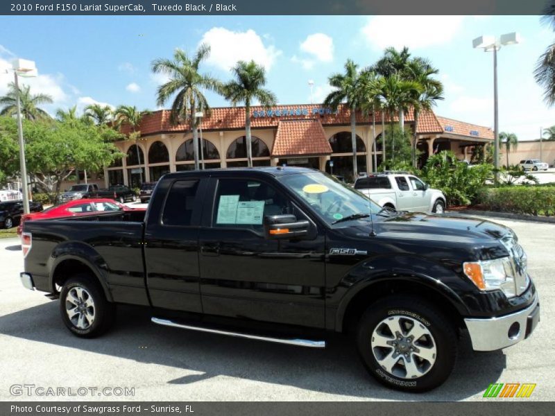 Tuxedo Black / Black 2010 Ford F150 Lariat SuperCab