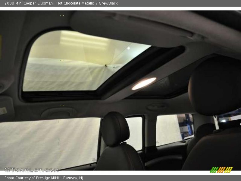 Hot Chocolate Metallic / Grey/Black 2008 Mini Cooper Clubman
