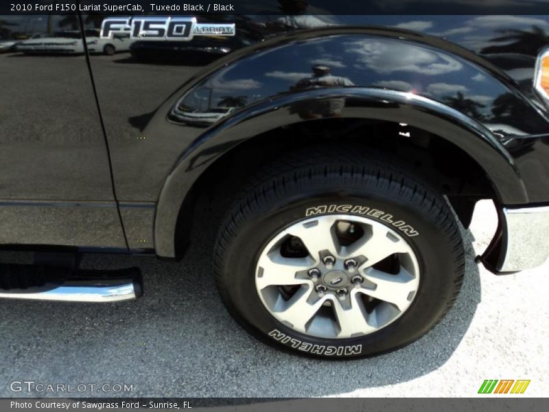 Tuxedo Black / Black 2010 Ford F150 Lariat SuperCab