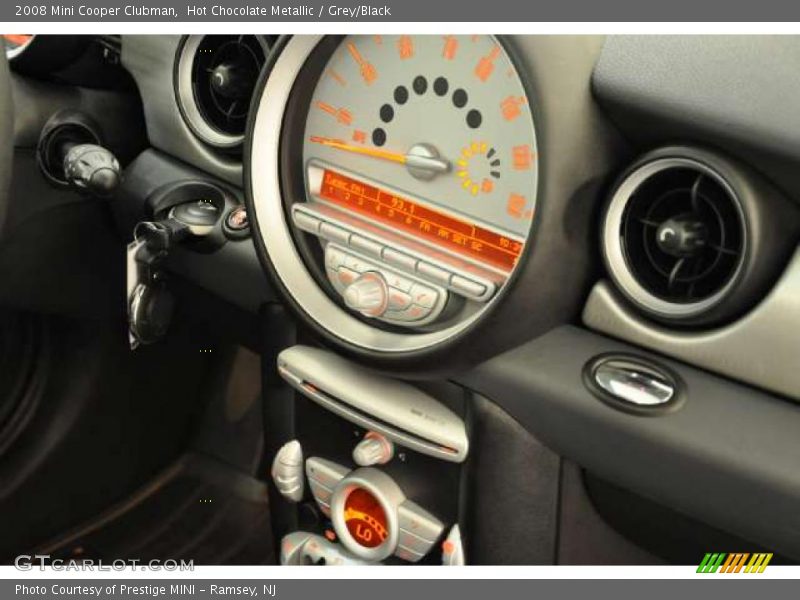 Hot Chocolate Metallic / Grey/Black 2008 Mini Cooper Clubman