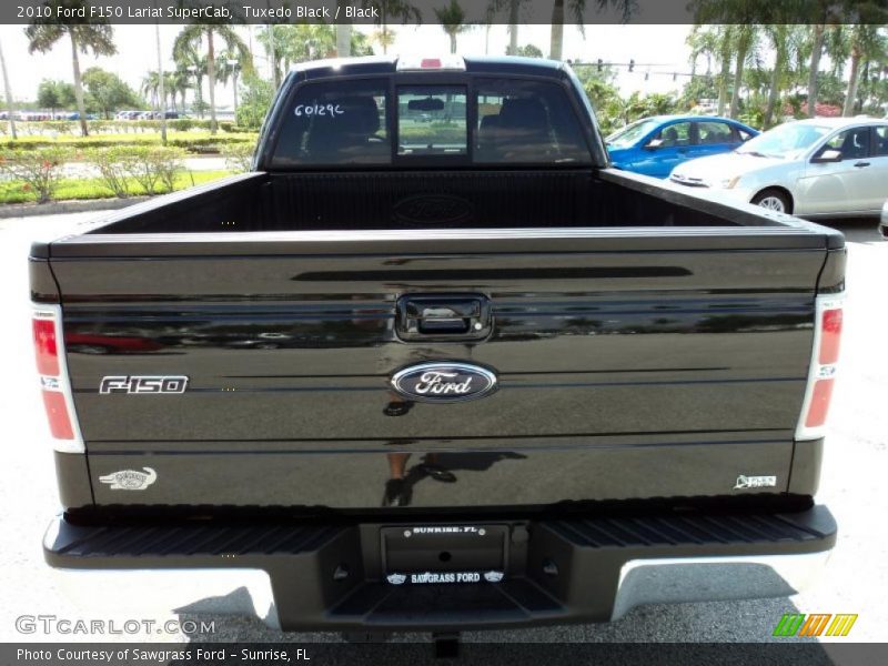 Tuxedo Black / Black 2010 Ford F150 Lariat SuperCab