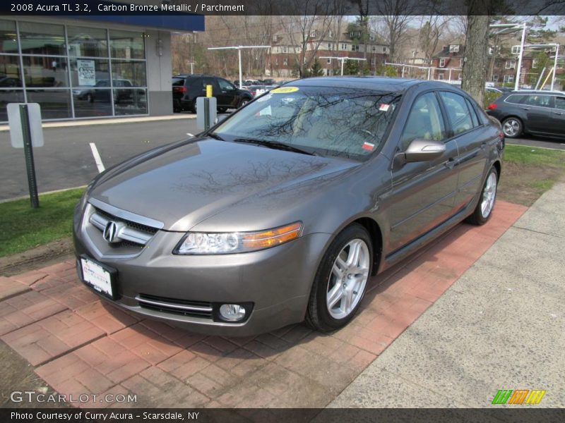 Carbon Bronze Metallic / Parchment 2008 Acura TL 3.2