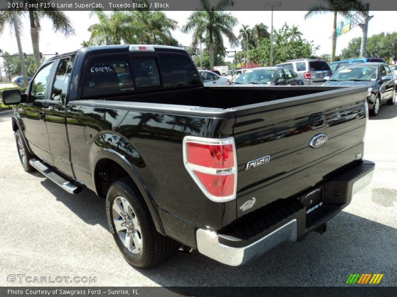 Tuxedo Black / Black 2010 Ford F150 Lariat SuperCab