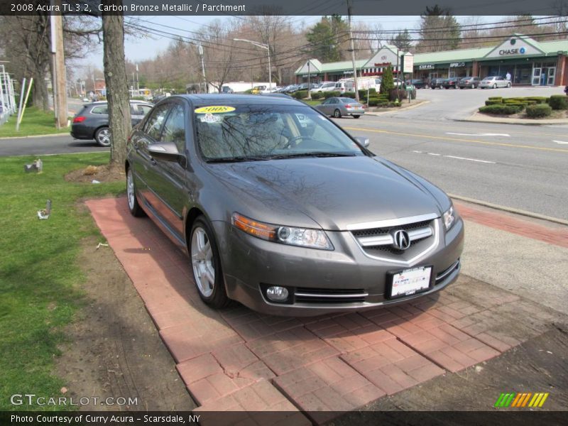 Carbon Bronze Metallic / Parchment 2008 Acura TL 3.2