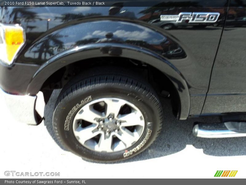 Tuxedo Black / Black 2010 Ford F150 Lariat SuperCab