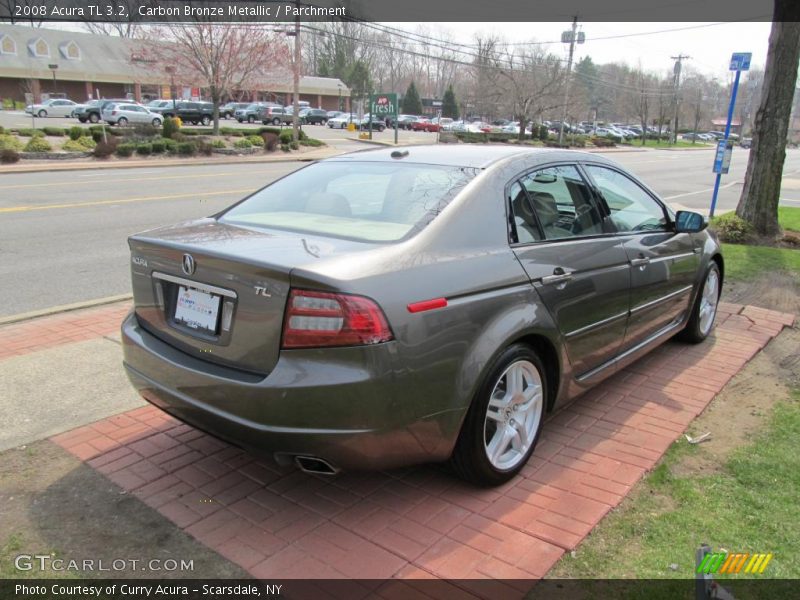 Carbon Bronze Metallic / Parchment 2008 Acura TL 3.2