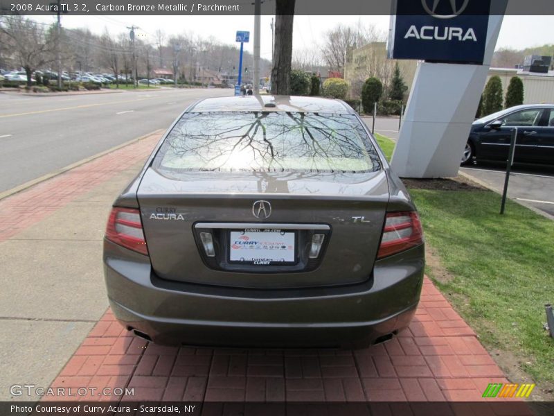 Carbon Bronze Metallic / Parchment 2008 Acura TL 3.2