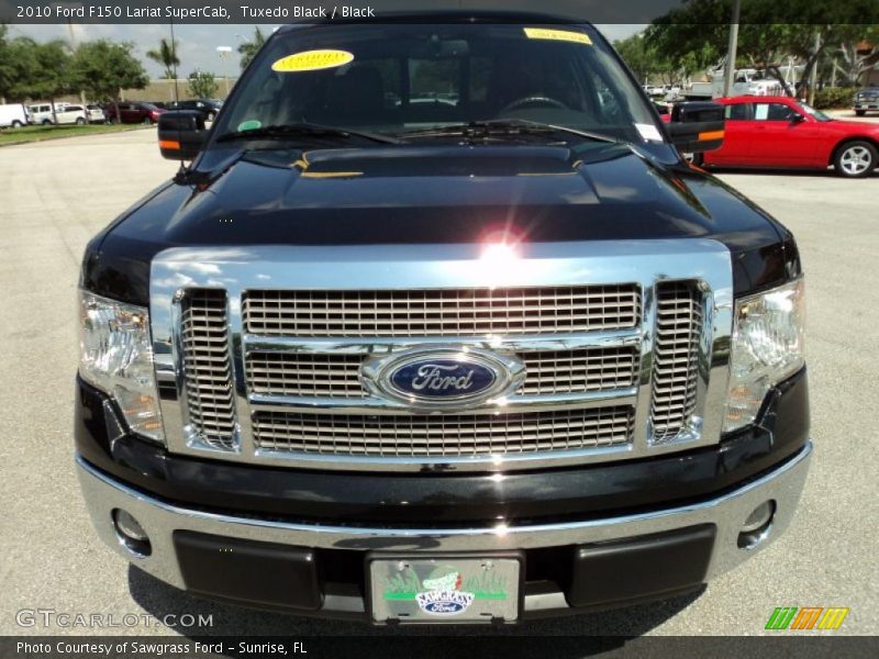 Tuxedo Black / Black 2010 Ford F150 Lariat SuperCab