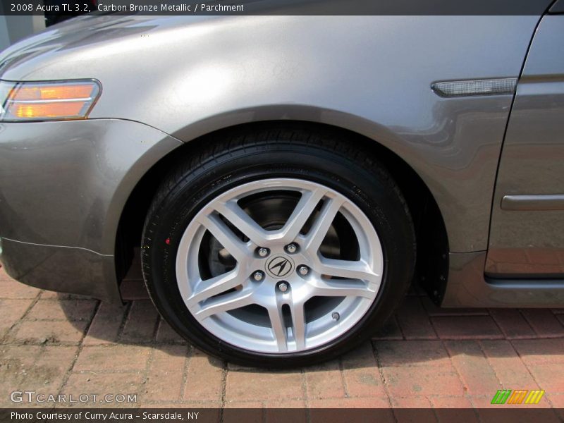 Carbon Bronze Metallic / Parchment 2008 Acura TL 3.2