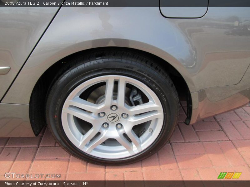 Carbon Bronze Metallic / Parchment 2008 Acura TL 3.2