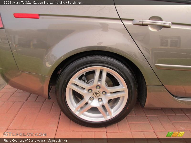 Carbon Bronze Metallic / Parchment 2008 Acura TL 3.2