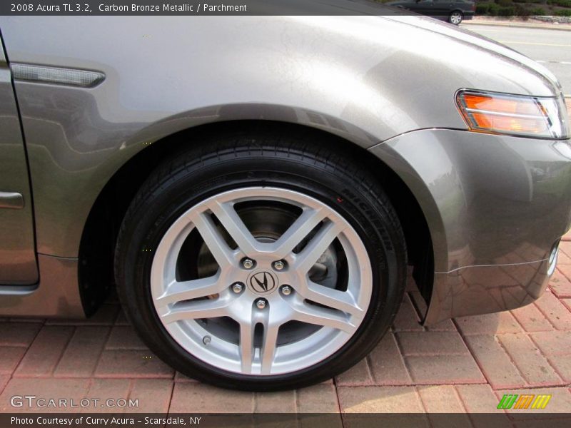 Carbon Bronze Metallic / Parchment 2008 Acura TL 3.2