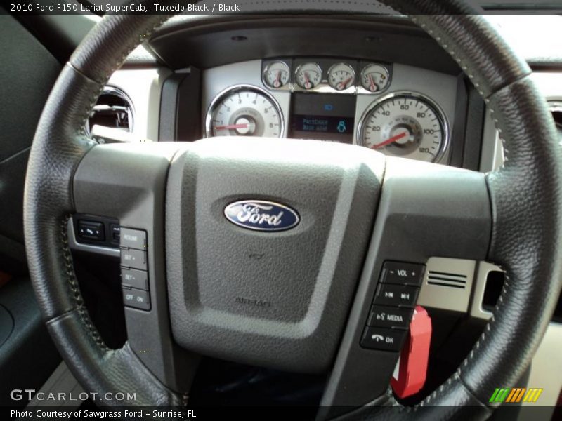 Tuxedo Black / Black 2010 Ford F150 Lariat SuperCab
