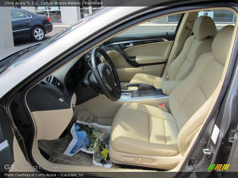 Carbon Bronze Metallic / Parchment 2008 Acura TL 3.2