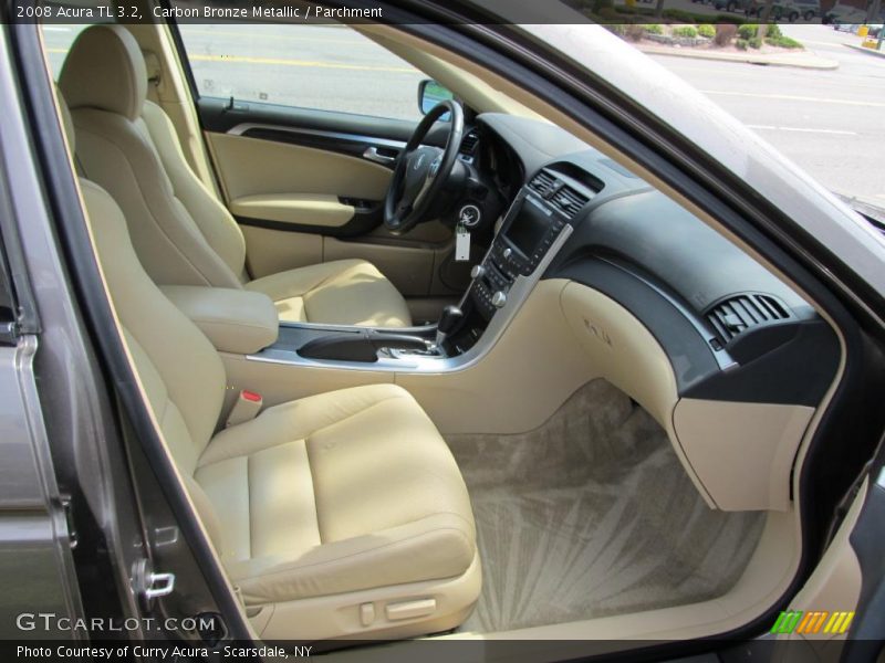 Carbon Bronze Metallic / Parchment 2008 Acura TL 3.2