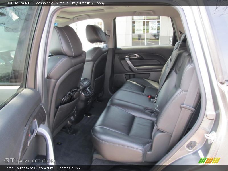 Nimbus Gray Metallic / Ebony 2008 Acura MDX Technology
