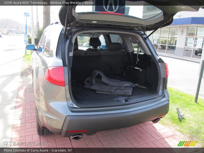 Nimbus Gray Metallic / Ebony 2008 Acura MDX Technology