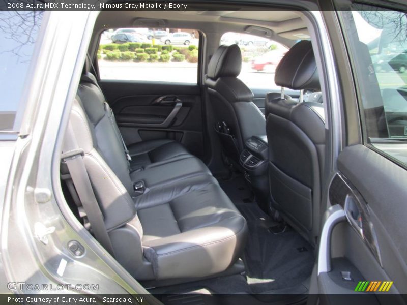 Nimbus Gray Metallic / Ebony 2008 Acura MDX Technology