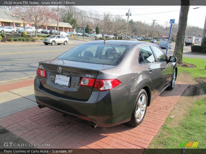 Grigio Metallic / Ebony 2010 Acura TSX Sedan