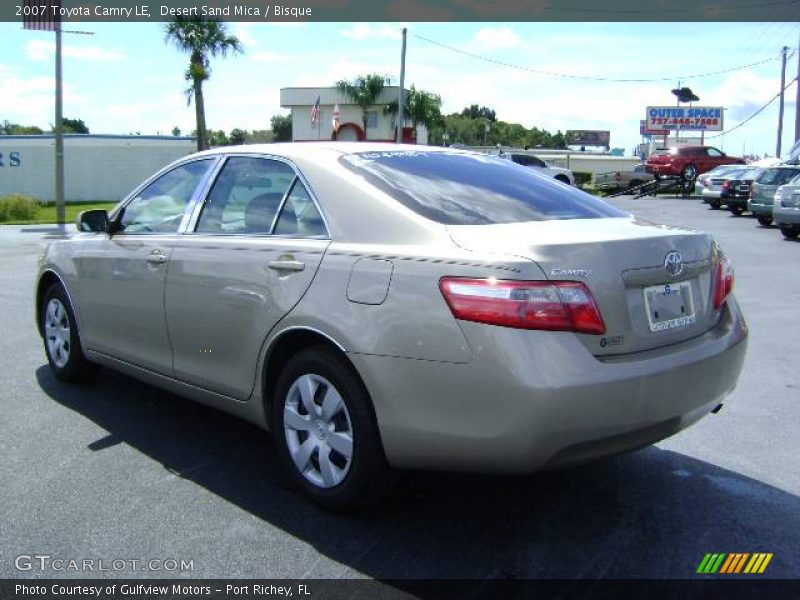 Desert Sand Mica / Bisque 2007 Toyota Camry LE