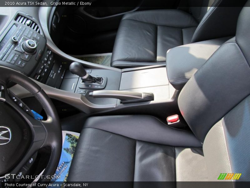 Grigio Metallic / Ebony 2010 Acura TSX Sedan