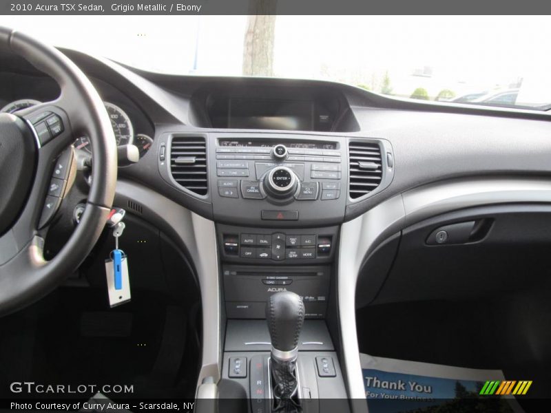 Grigio Metallic / Ebony 2010 Acura TSX Sedan