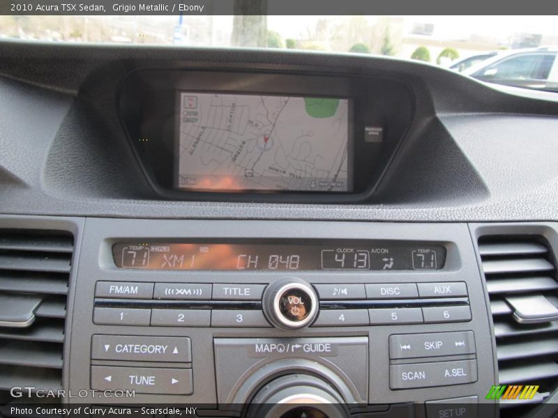 Grigio Metallic / Ebony 2010 Acura TSX Sedan
