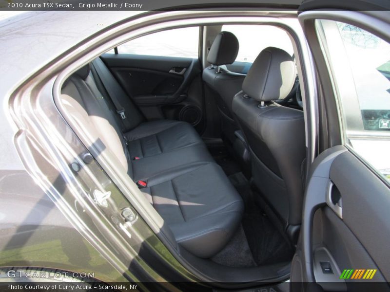 Grigio Metallic / Ebony 2010 Acura TSX Sedan