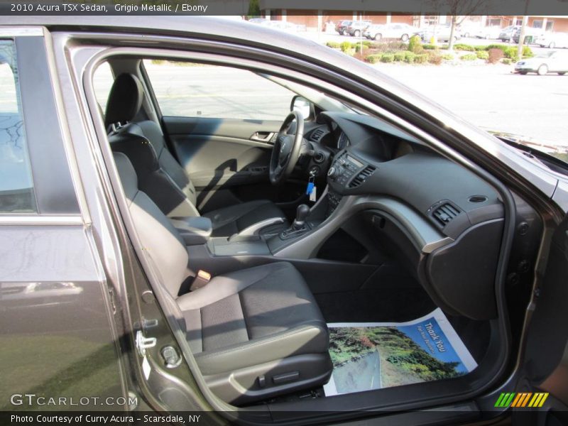 Grigio Metallic / Ebony 2010 Acura TSX Sedan