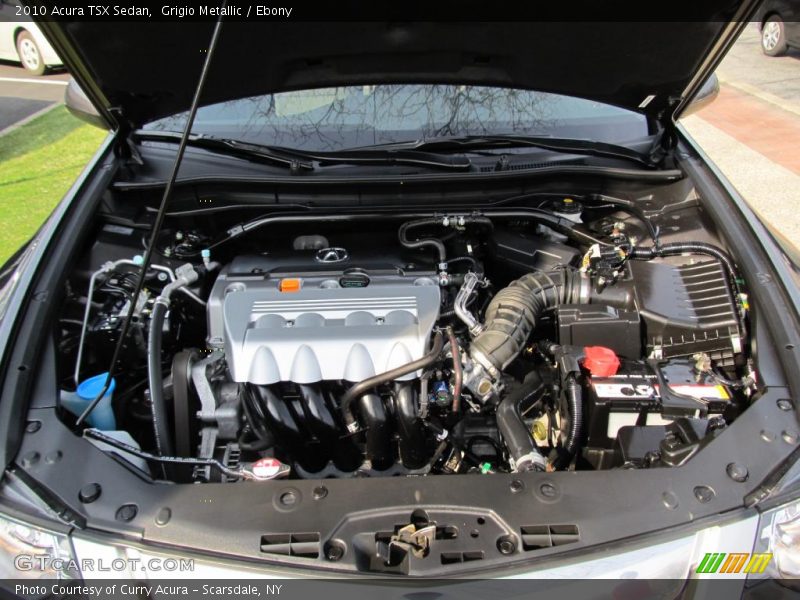 Grigio Metallic / Ebony 2010 Acura TSX Sedan