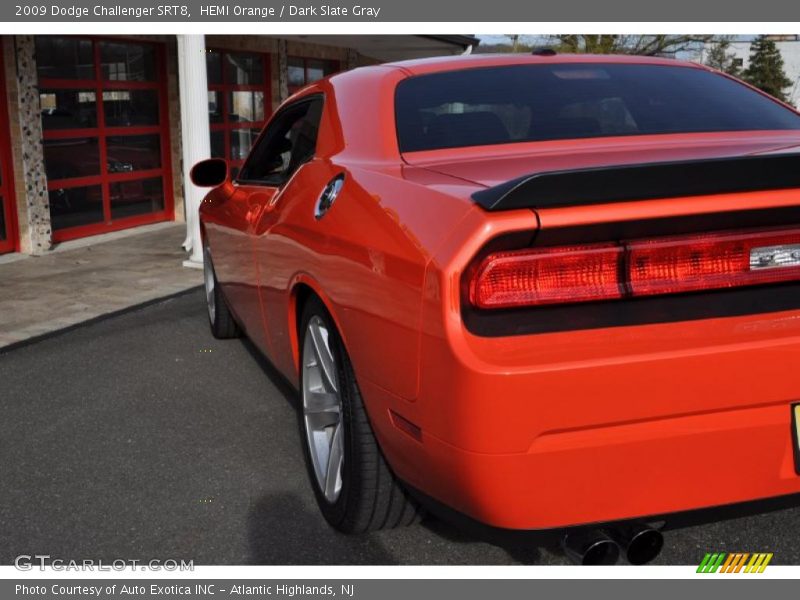 HEMI Orange / Dark Slate Gray 2009 Dodge Challenger SRT8
