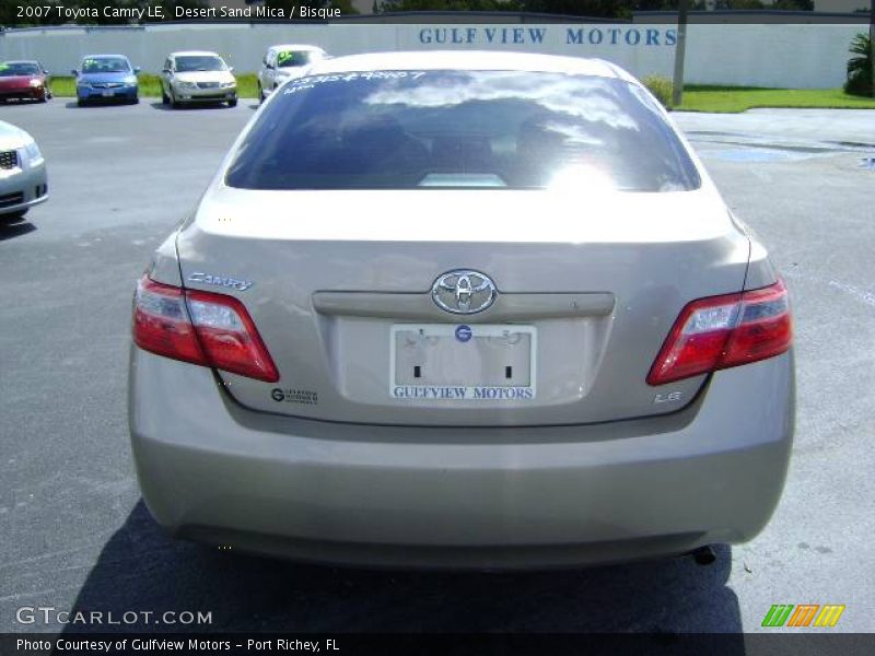Desert Sand Mica / Bisque 2007 Toyota Camry LE