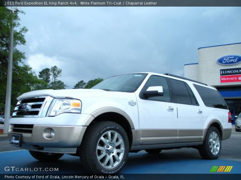 Front 3/4 View of 2011 Expedition EL King Ranch 4x4
