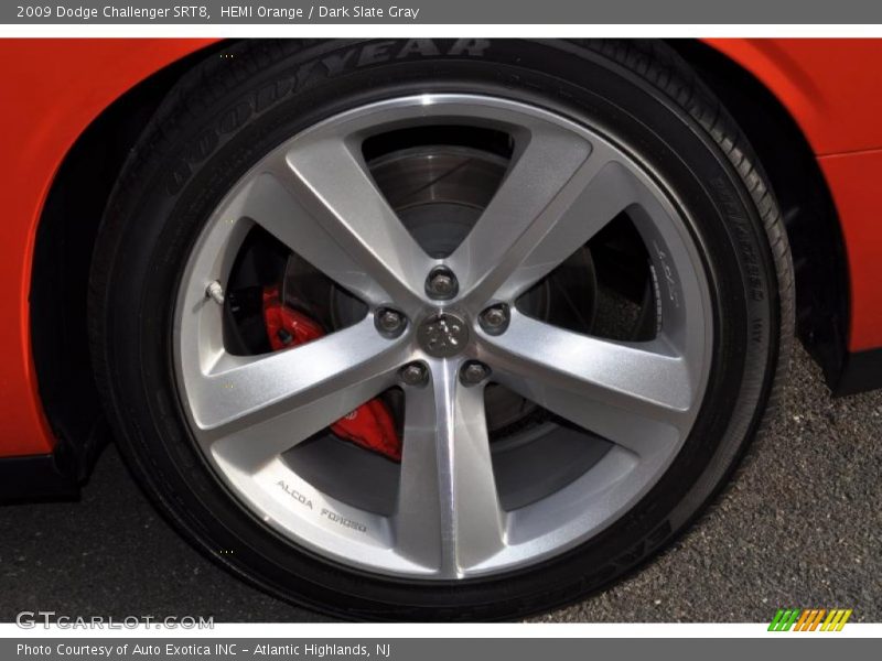 HEMI Orange / Dark Slate Gray 2009 Dodge Challenger SRT8