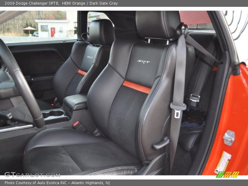  2009 Challenger SRT8 Dark Slate Gray Interior