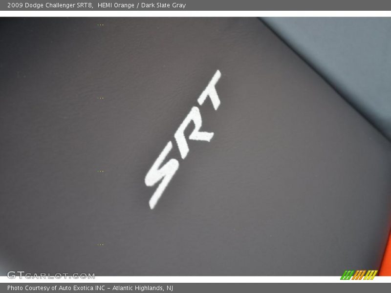 HEMI Orange / Dark Slate Gray 2009 Dodge Challenger SRT8