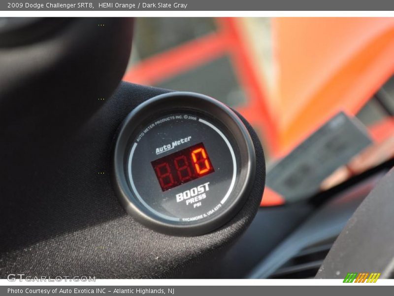 HEMI Orange / Dark Slate Gray 2009 Dodge Challenger SRT8