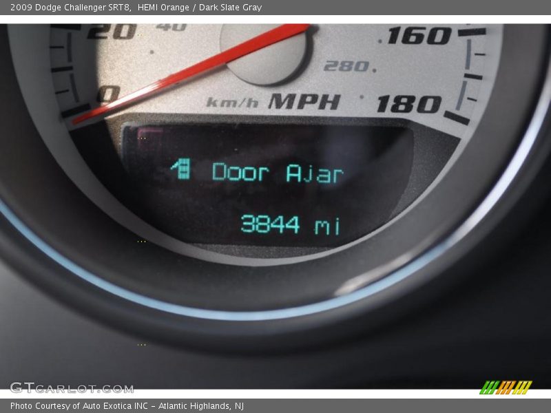 HEMI Orange / Dark Slate Gray 2009 Dodge Challenger SRT8