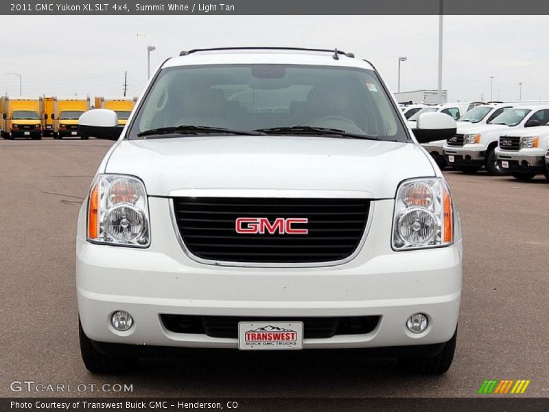 Summit White / Light Tan 2011 GMC Yukon XL SLT 4x4