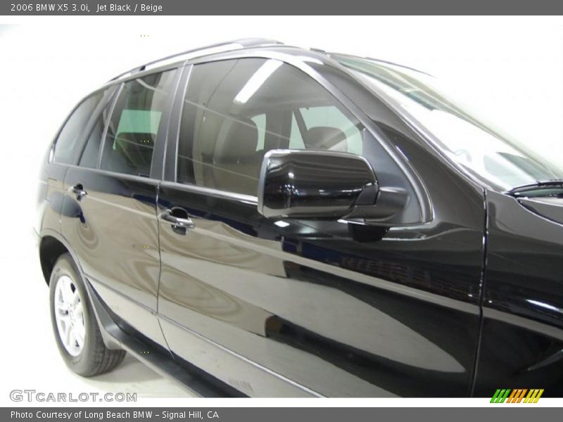 Jet Black / Beige 2006 BMW X5 3.0i