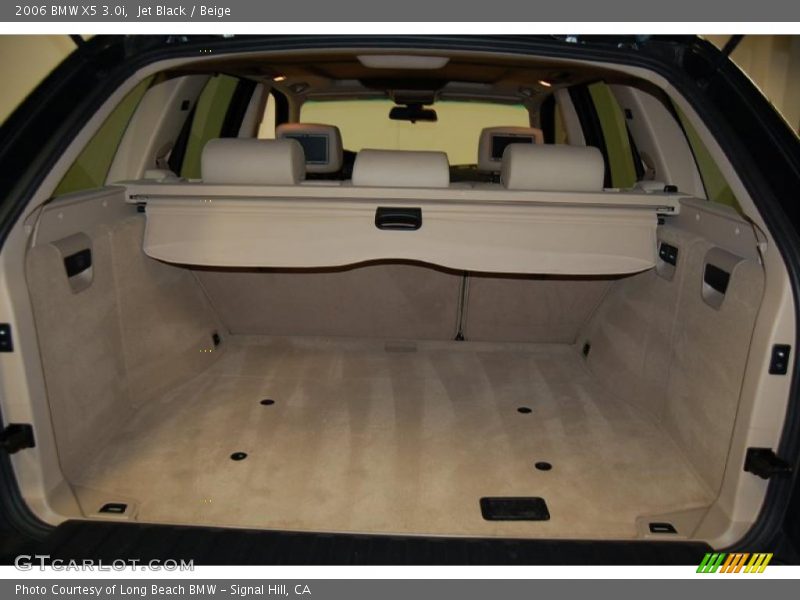 Jet Black / Beige 2006 BMW X5 3.0i
