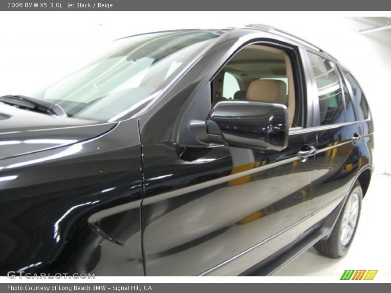 Jet Black / Beige 2006 BMW X5 3.0i