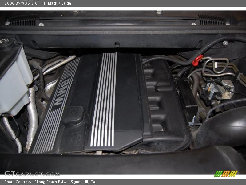 Jet Black / Beige 2006 BMW X5 3.0i